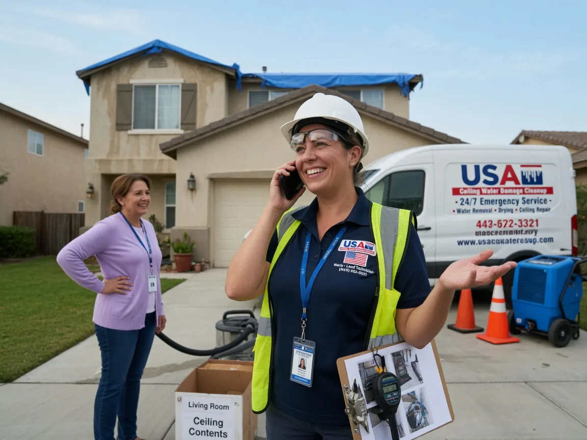 Ceiling Water Damage Restoration Tower Hill, IL FAQs